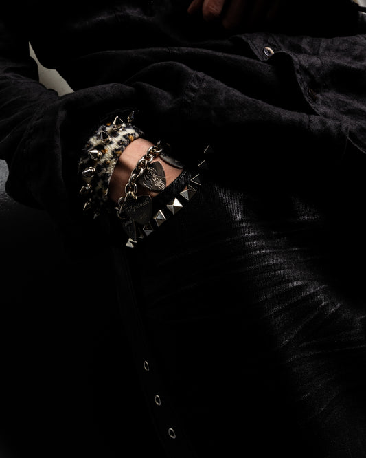 "VENDETTA" WAXED JEANS